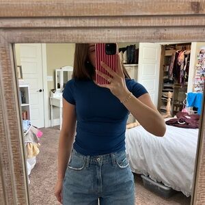 Hollister Blue Short Sleeve Tee